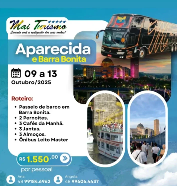 Aparecida e Barra Bonita